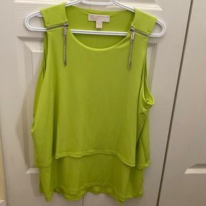 Michael Kors tank with two layers